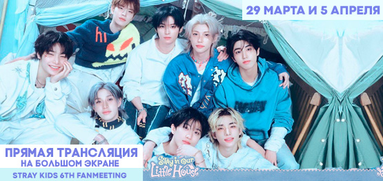 Прямая трансляция Stray Kids 6TH FANMEETING ‘STAY in Our Little House’