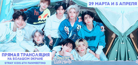 Прямая трансляция Stray Kids 6TH FANMEETING ‘STAY in Our Little House’