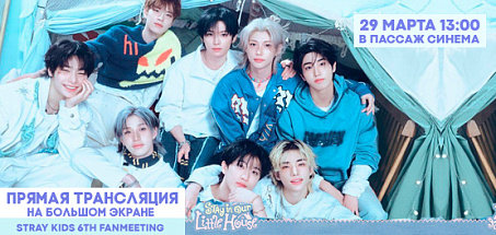 Прямая трансляция Stray Kids 6TH FANMEETING ‘STAY in Our Little House’